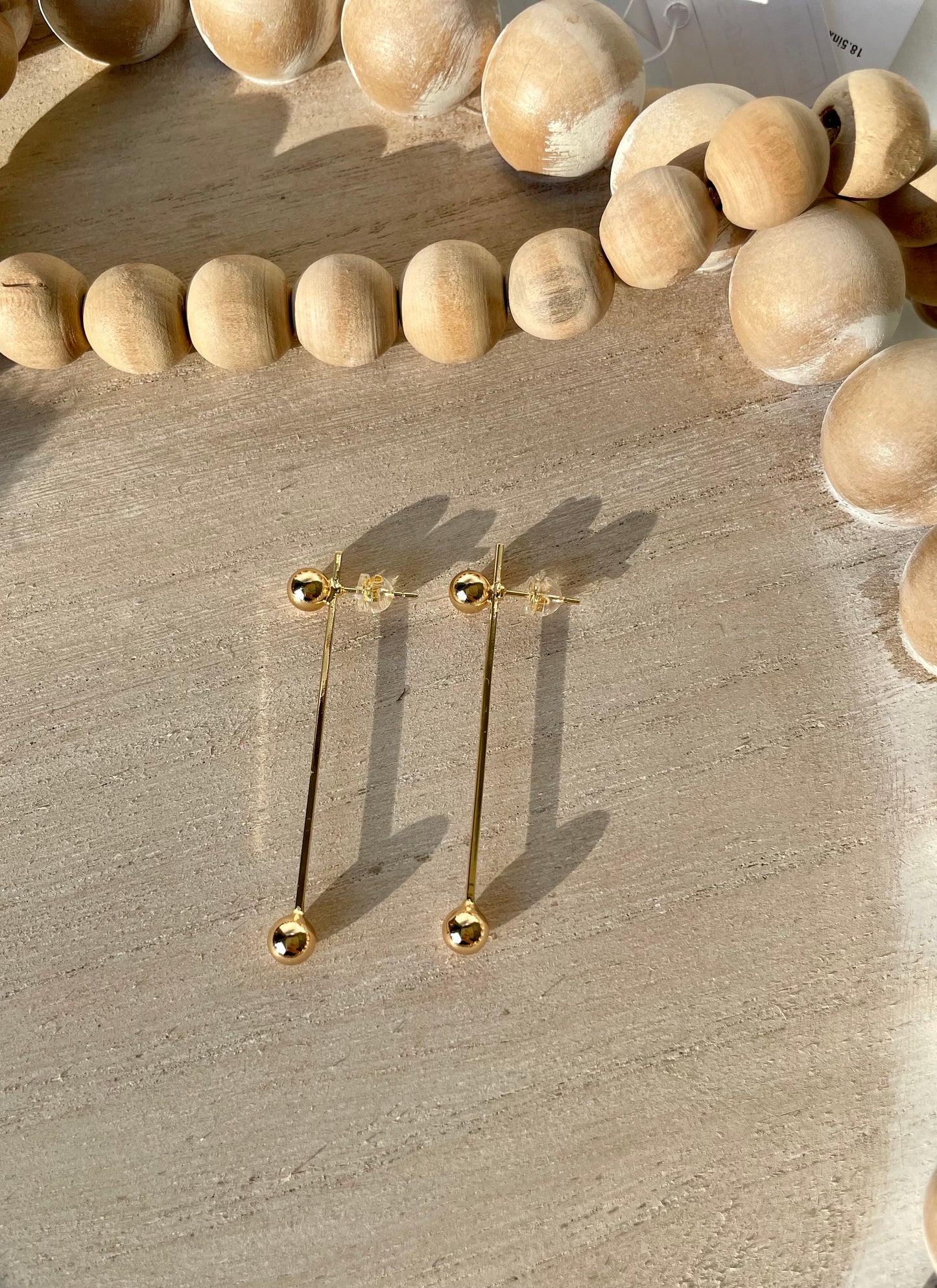 Bar earrings